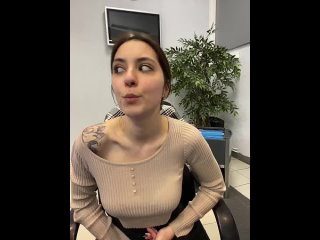 continuation of the office slut's streams. now with a girlfriend-4